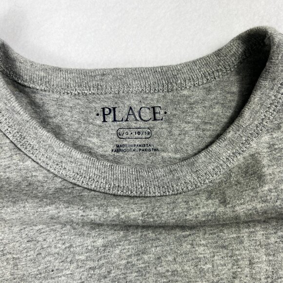 Boy's Gray Short Sleeve - Picture 2 of 3